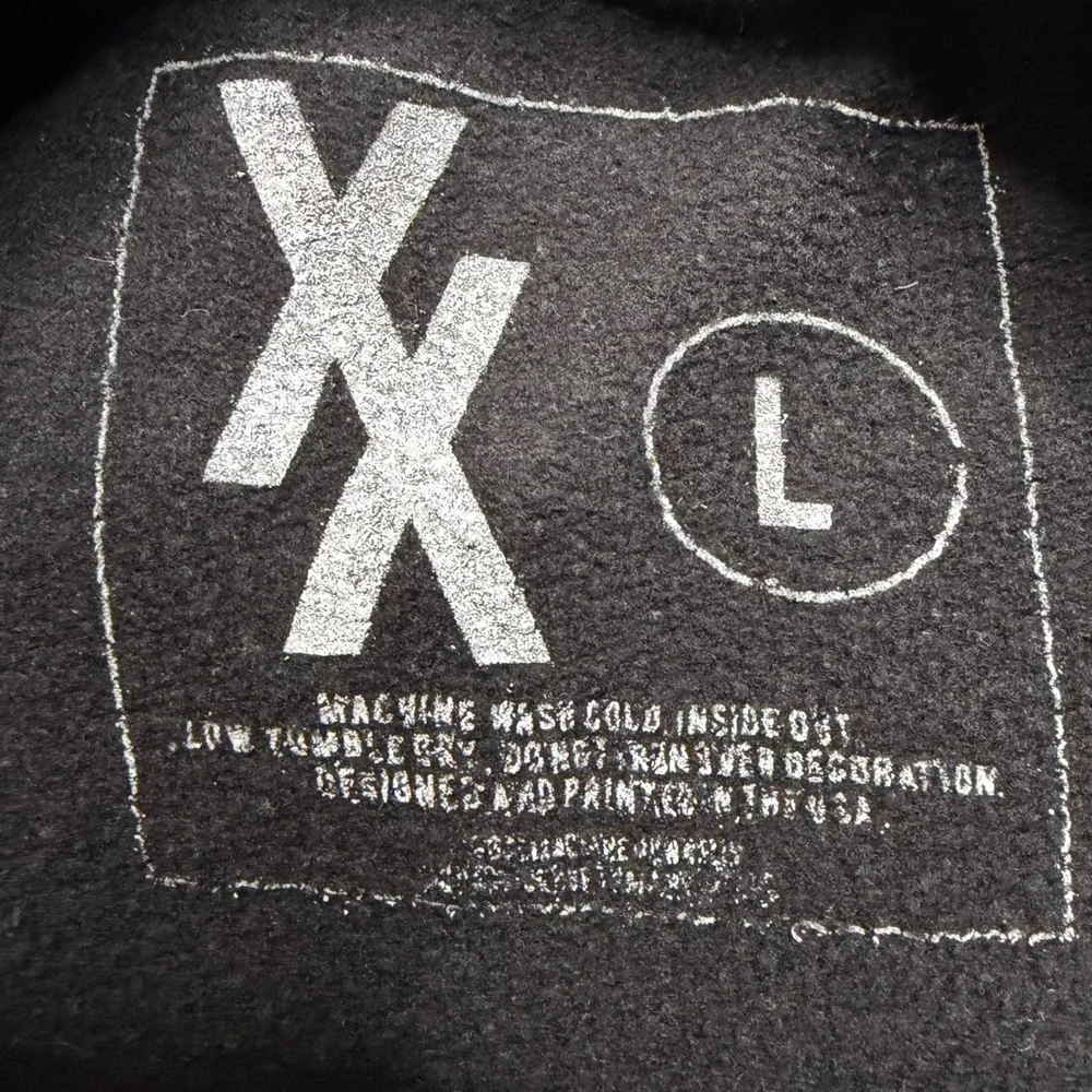 Machine Gun Kelly Crewneck Mens L Black Tickets To My Downfall Tour 2021 Graphic